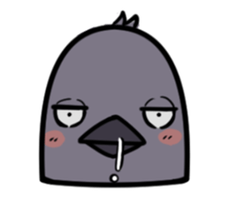 Japanese crow sticker #14923397