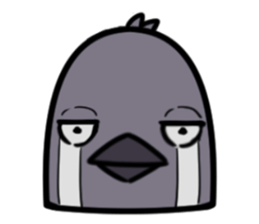 Japanese crow sticker #14923399