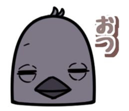 Japanese crow sticker #14923402