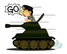 Royal Thai Army Animated 2 sticker #14923622