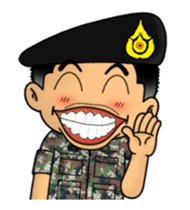 Royal Thai Army Animated 2 sticker #14923633