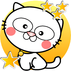 Cat that can be used everyday sticker-2