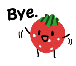 strawberry ! sticker #14923936