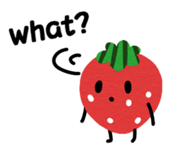 strawberry ! sticker #14923940