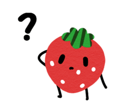 strawberry ! sticker #14923941