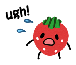strawberry ! sticker #14923942