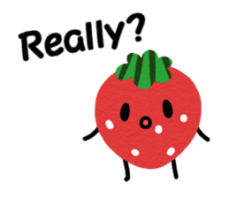 strawberry ! sticker #14923944