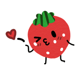 strawberry ! sticker #14923954