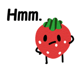 strawberry ! sticker #14923960