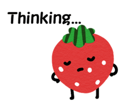 strawberry ! sticker #14923963