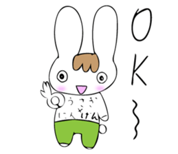 Everyday life of Usagi-kun sticker #14924529