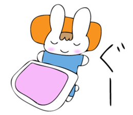 Everyday life of Usagi-kun sticker #14924532