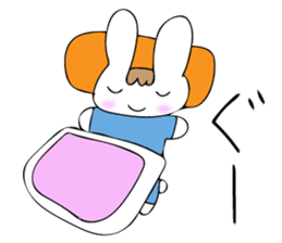 Everyday life of Usagi-kun sticker #14924532