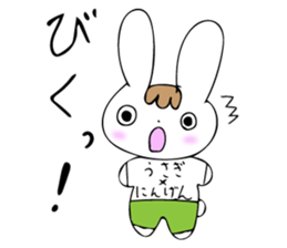 Everyday life of Usagi-kun sticker #14924534