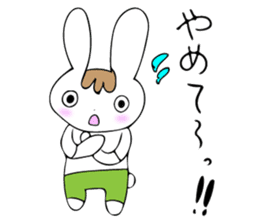 Everyday life of Usagi-kun sticker #14924535