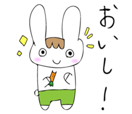 Everyday life of Usagi-kun sticker #14924540