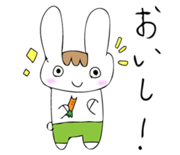 Everyday life of Usagi-kun sticker #14924540