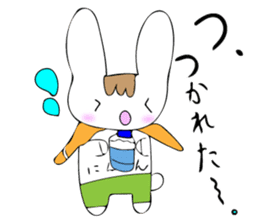 Everyday life of Usagi-kun sticker #14924544