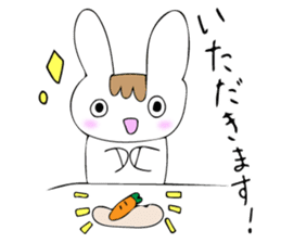 Everyday life of Usagi-kun sticker #14924547