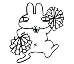 negligent rabbit sticker #14924805