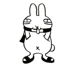 negligent rabbit sticker #14924817