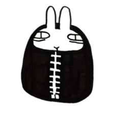 negligent rabbit sticker #14924833