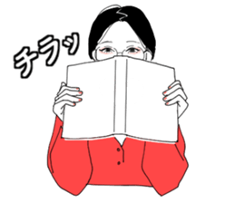 show through sticker sticker #14925178