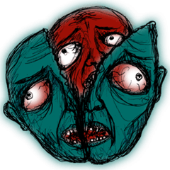 Super feeling bad sticker