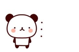 Feelings various panda Move sticker #14925436