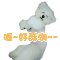 I Love Bichon Frise sticker #14925533