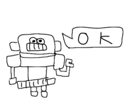 Graffitti with word ballon(English) sticker #14925814