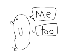 Graffitti with word ballon(English) sticker #14925824