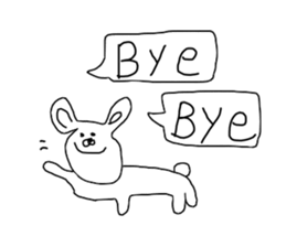 Graffitti with word ballon(English) sticker #14925833