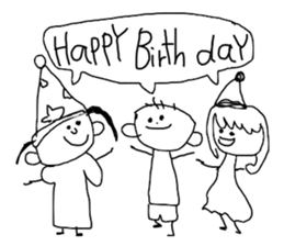 Graffitti with word ballon(English) sticker #14925850