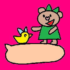 cute ordinary conversation sticker117