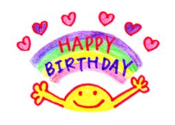 Animation! celebration and thanks. ver.2 sticker #14926766