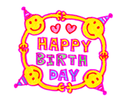 Animation! celebration and thanks. ver.2 sticker #14926767