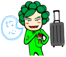 OH!Cauliflower Man & Rose Woman(MY LOVE) sticker #14926890