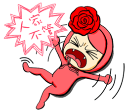 OH!Cauliflower Man & Rose Woman(MY LOVE) sticker #14926914