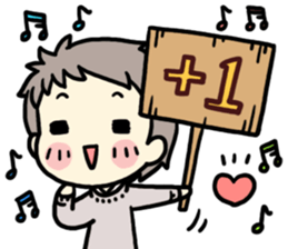 MC girl - hang out together sticker #14926972