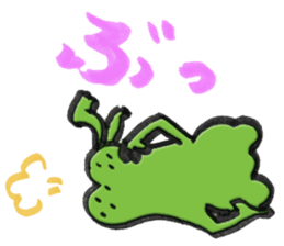 Kaeru Onsen-Frog Hotsprings sticker #14927056