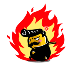 Bearded chicks sticker #14927141