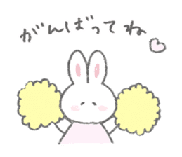 The fluffy bunny sticker 4 sticker #14927186