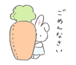 The fluffy bunny sticker 4 sticker #14927202