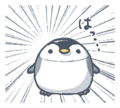 Pretty penguin Pippi stickers sticker #14927354