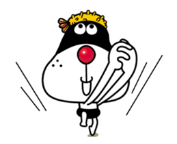 Onigiri-yan of Rice ball 5/Action sticker #14927523