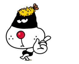 Onigiri-yan of Rice ball 5/Action sticker #14927529