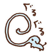 detarame animals sticker #14927570