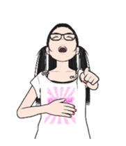 Move! Appropriate Mika...6 (daily basis) sticker #14927630