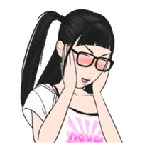 Move! Appropriate Mika...6 (daily basis) sticker #14927637